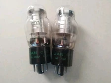 NOS 2x CHS OD3 Sylvania Jan made in USA x Manley 300B preamplifier tubes
