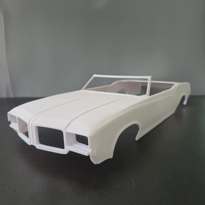 RC Car 1972 Cutlass Convertible - 1:10 Scale - Model 1/10 Body