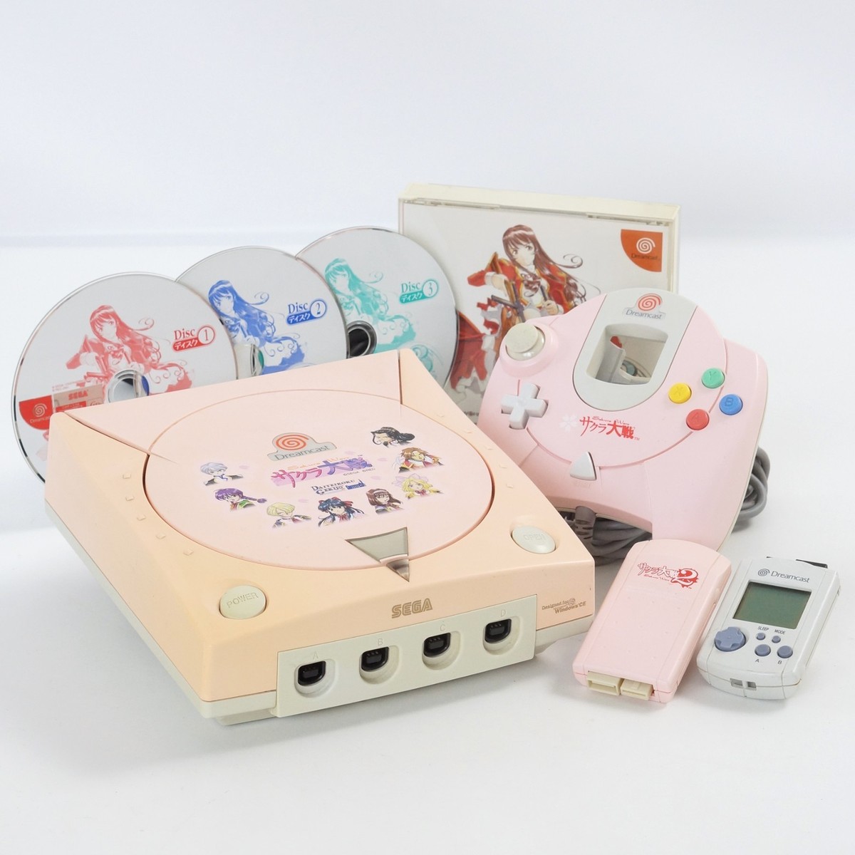 Dreamcast SAKURA WARS Console Limited ++ Tested System -NTSC-J