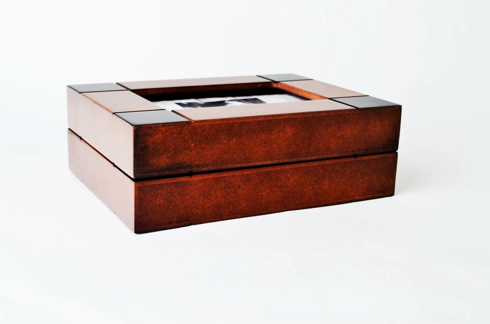 MARCO DE MADERA MACIZA PLEGABLE EXPANSIBLE DISEÑO FOTO MARCO madera se adapta a 6*4 fotos Foto 3 de 3