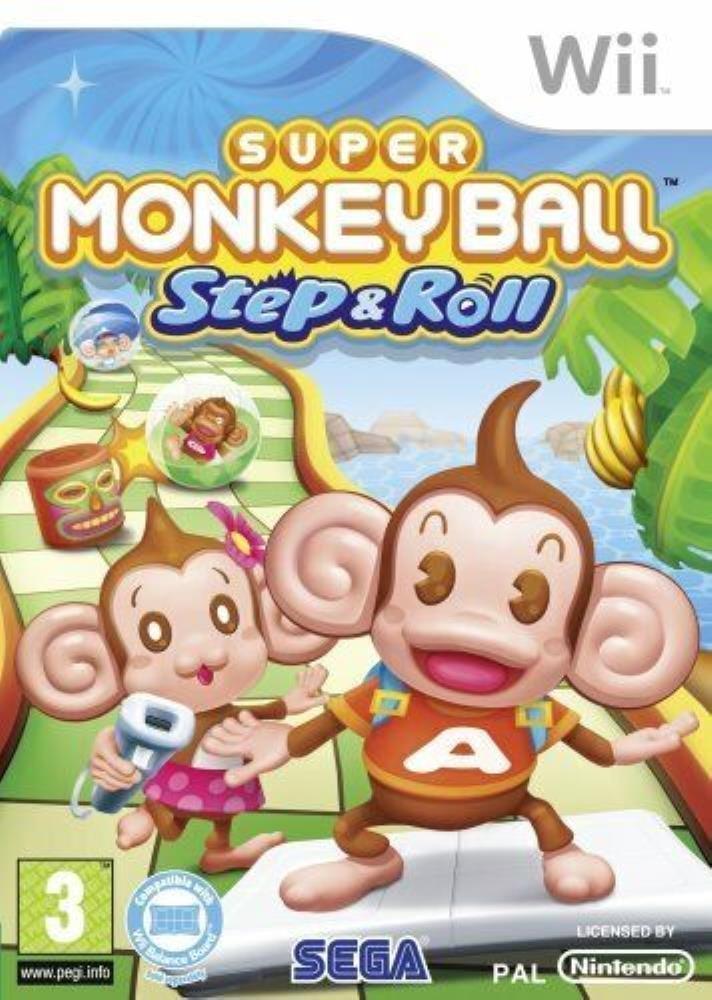 Super Monkey Ball Step & Roll (Nintendo Wii) Video Game