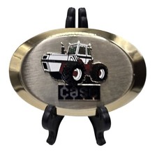 Case Tractor Belt Buckle VTG International Harvester IH Farmer Farming Cowboy