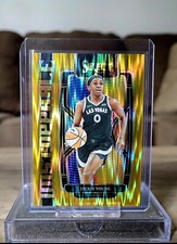 2024 Panini Select WNBA Jackie Young /10 GOLD Flash Prizm Unstoppable