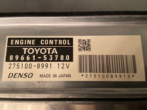 2007 LEXUS IS350 ENGINE CONTROL COMPUTER ECU 89661-53780 2WD LEXUS OEM🟠 - Picture 11 of 20