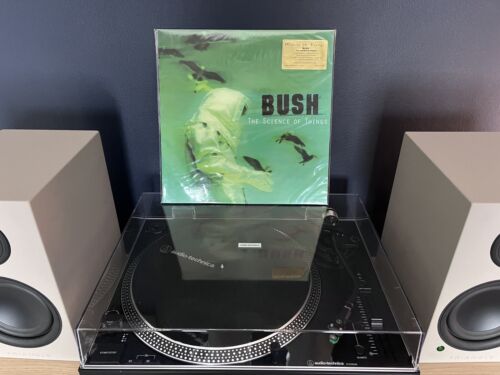 Bush Science Of Things Green Translucent Swirl Vinyl Record LP Ltd 1000 Ex/Ex - Picture 1 of 13
