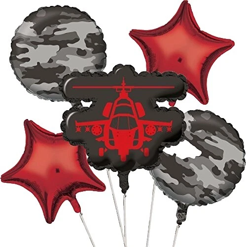 Military Party Foil Balloons