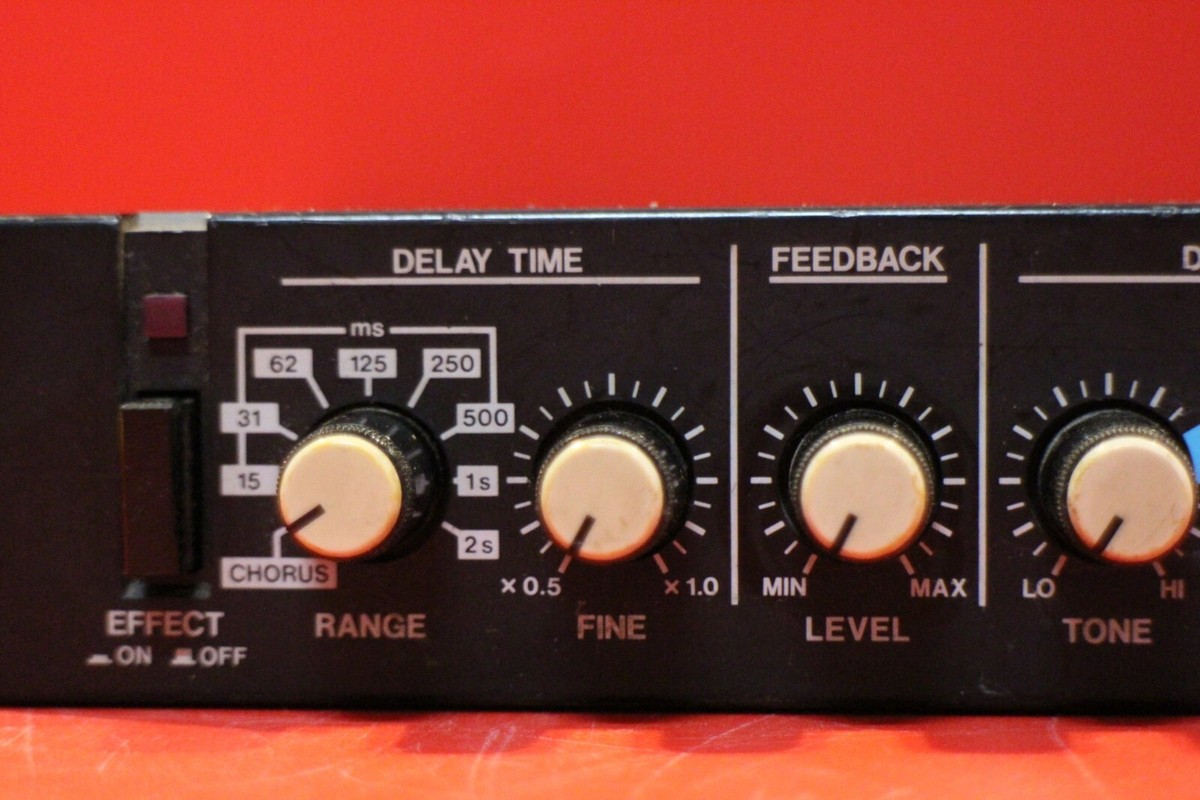 USED BOSS RPD-10 RPD 10 Digital Panning Delay Micro Rack Series