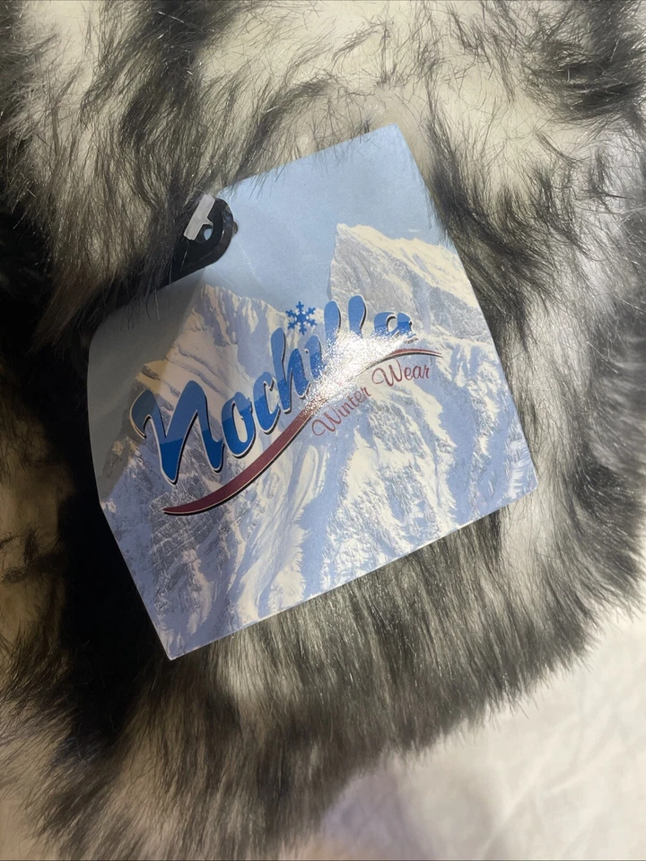 Women's Nochilla Winter Wear Ear Flat Hat - Faux Fur One Size Brand New w/ Tags - Image 3 of 4