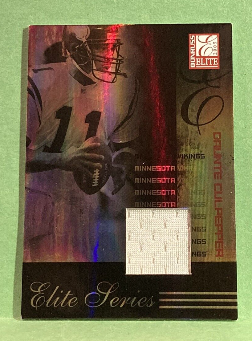 2005 Donruss Elite DAUNTE CULPEPPER Elite Series /199 Card #ES-9 Vikings