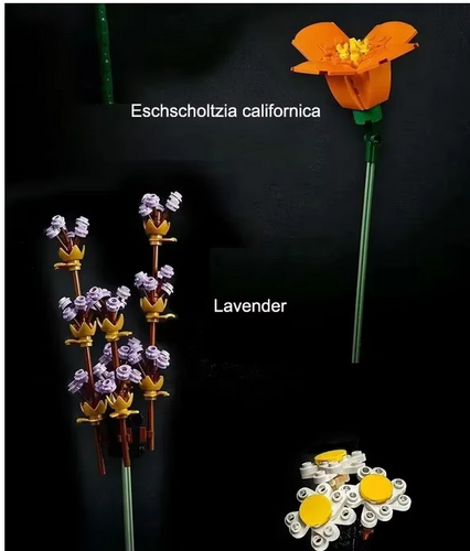 10280 Bouquet di fiori kit di costruzioni 450 pcs - Foto 7 di 10