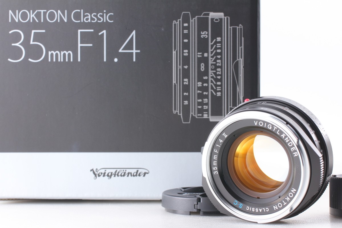Brand New] Voigtlander NOKTON Classic 35mm F/1.4 II SC VM