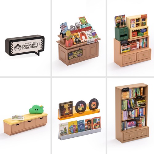 Rolife Super Creator Miniature House Plastic DIY Dollhouse Xmas Gifts 6 Kits - Picture 16 of 24