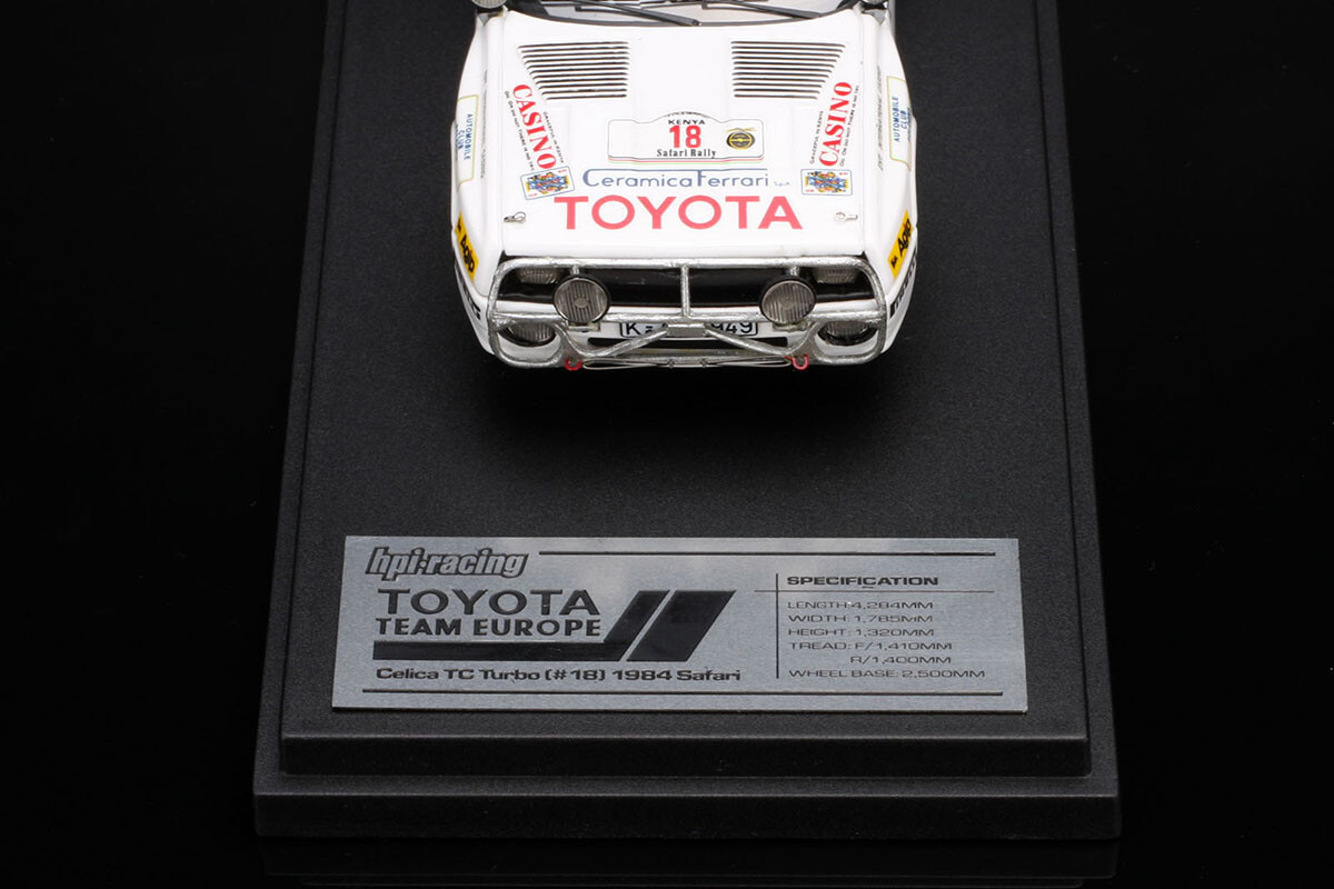 Last One - Toyota Celica Twincam Turbo #18 1984 Safari Rally - HPI