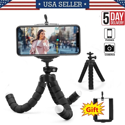 Universal Adjustable Octopus Tripod stand Phone Holder bracket for Phone camera