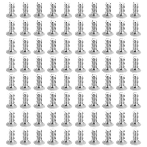 200 Pcs Paint Screws Wall Plate White Breaker Panel Cover Covers Outlet Parts