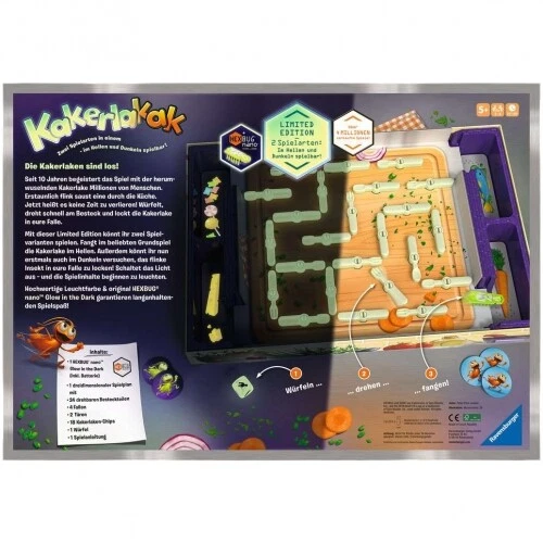 Kakerlakak - Glow in the dark - Limited Edition mit Hexbug nano - deutsch - Bild 3 von 3