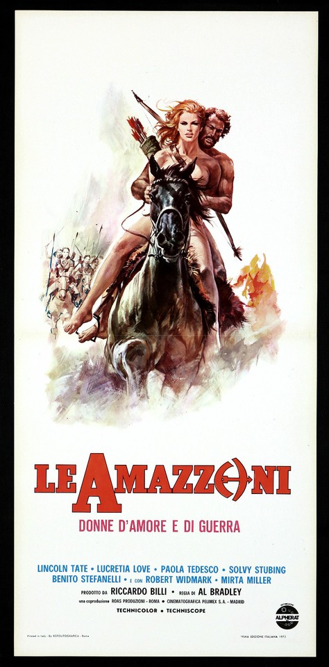 Locandina di Le Amazzoni - Donne d'amore e di guerra (1974)