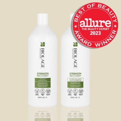 Biolage Strength Recovery Shampoo/Conditioning Cream for Damaged Hair 3 Sizes