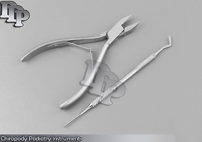 Chiropody Podiatry for ingrown Toe Nail Clippers Nipper, Nail Lifter ...