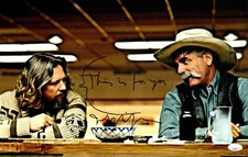 JEFF BRIDGES Signed THE BIG LEBOWSKI 11x17 Photo In Person Autograph JSA COA
