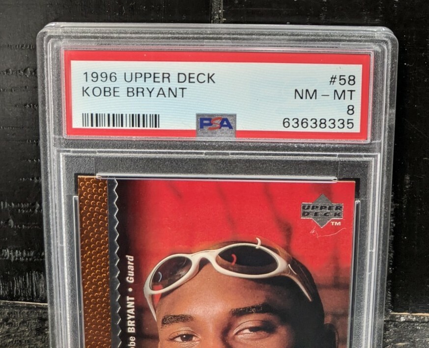 KOBE BRYANT 1996-97 EX RC PSA 8 コービー高騰中！ 1996-97 Upper Deck Kobe Bryant ROOKIE PSA 8 NM-MT #58 RC