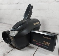 Quasar Camcorder Black Handheld 150x Digital Zoom Video Camcorder VM-L459 VHSC