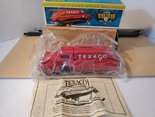 Vintage 1993 Ertl Texaco 1939 Dodge Airflow Diecast Metal Bank Replica NIB COA