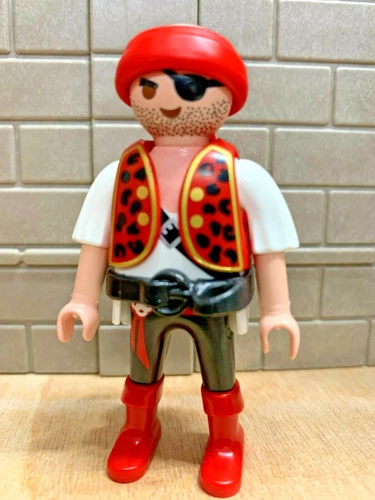 Playmobil pirate character privateer bookbustier 09 - for CUSTOM RARE VINTAGE