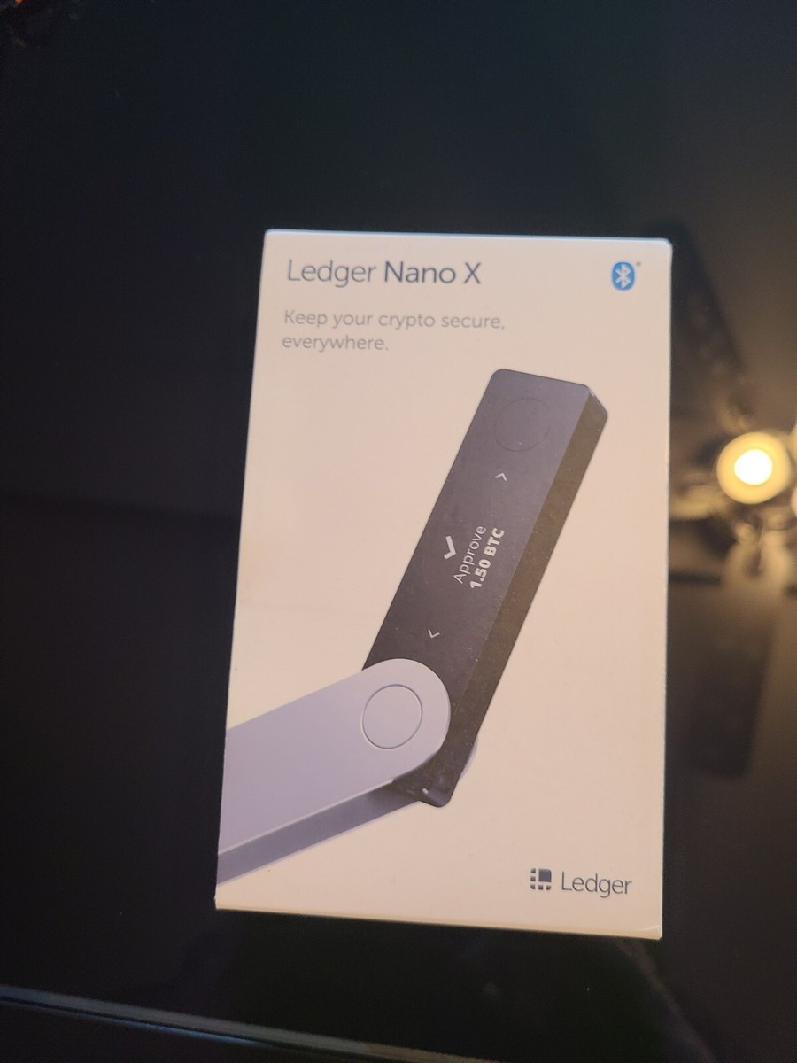 Ledger - Nano X Crypto Hardware Wallet Open Box for sale online | eBay
