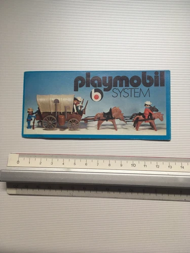 Rare Vintage PLAYMOBIL 1976 Leaflet Leaflet Advertising Advertising Box Catalog