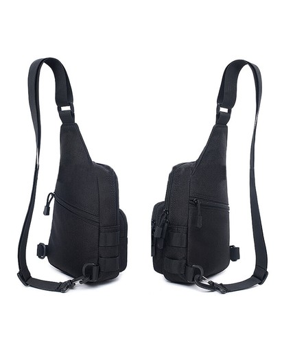 Molle Tactical Sling Poitrine Sac Assault Bag Lettre Pour Les Hommes Faire Sac - Imagen 9 de 10