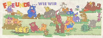 BPZ Üei 1994 D Freunde wie wir  Miez & Pieps 649627  (BPZ A3-28-6) ohne Ast