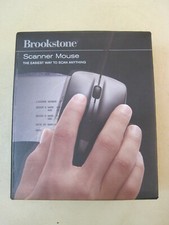 Brookstone Scanner Mouse USB (Scans Documents...