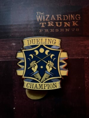 Duelling Club Champion Pin The Wizarding Trunk Harry Potter 