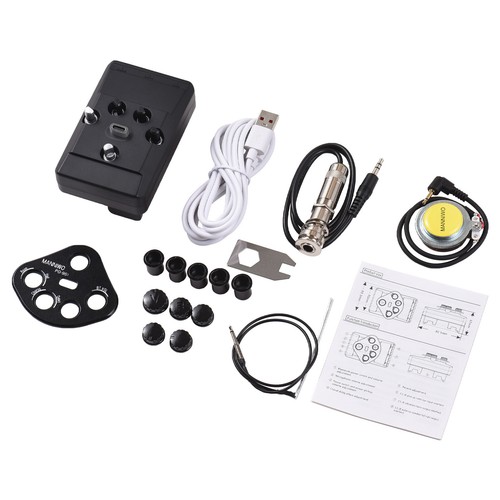 MANNIWO PG-951 Guitar Resonant Pickup DSP Resonance Sound Pickup for Guitar Q7T2