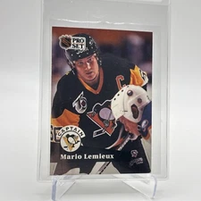 1991-92 Pro Set Mario Lemieux Hockey Card #581 Mint FREE SHIPPING