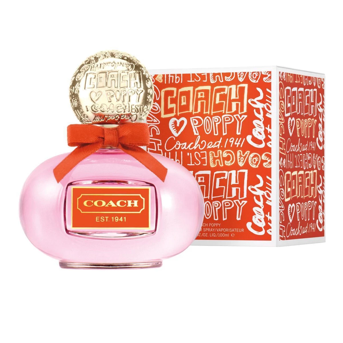 Coach Poppy By Coach For Women 3.4oz 100ml Eau de Parfum Spray Brand New In Box