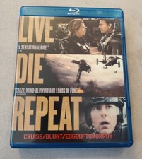 Edge of Tomorrow - Live Die Repeat Blu-Ray Only With Case Slipcover