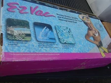 Vintage E-Z Vac Kreepy Krauley Above Ground Pool Cleaner Parts in Box for Parts