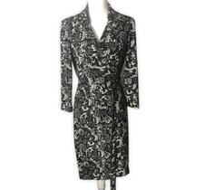Nine West 3/4 Sleeve Floral Dress - Size 6
