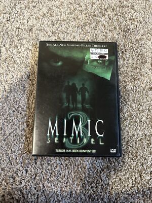 Mimic 3 Sentinel DVD 2003 VGC w/ Chapter Insert Horror