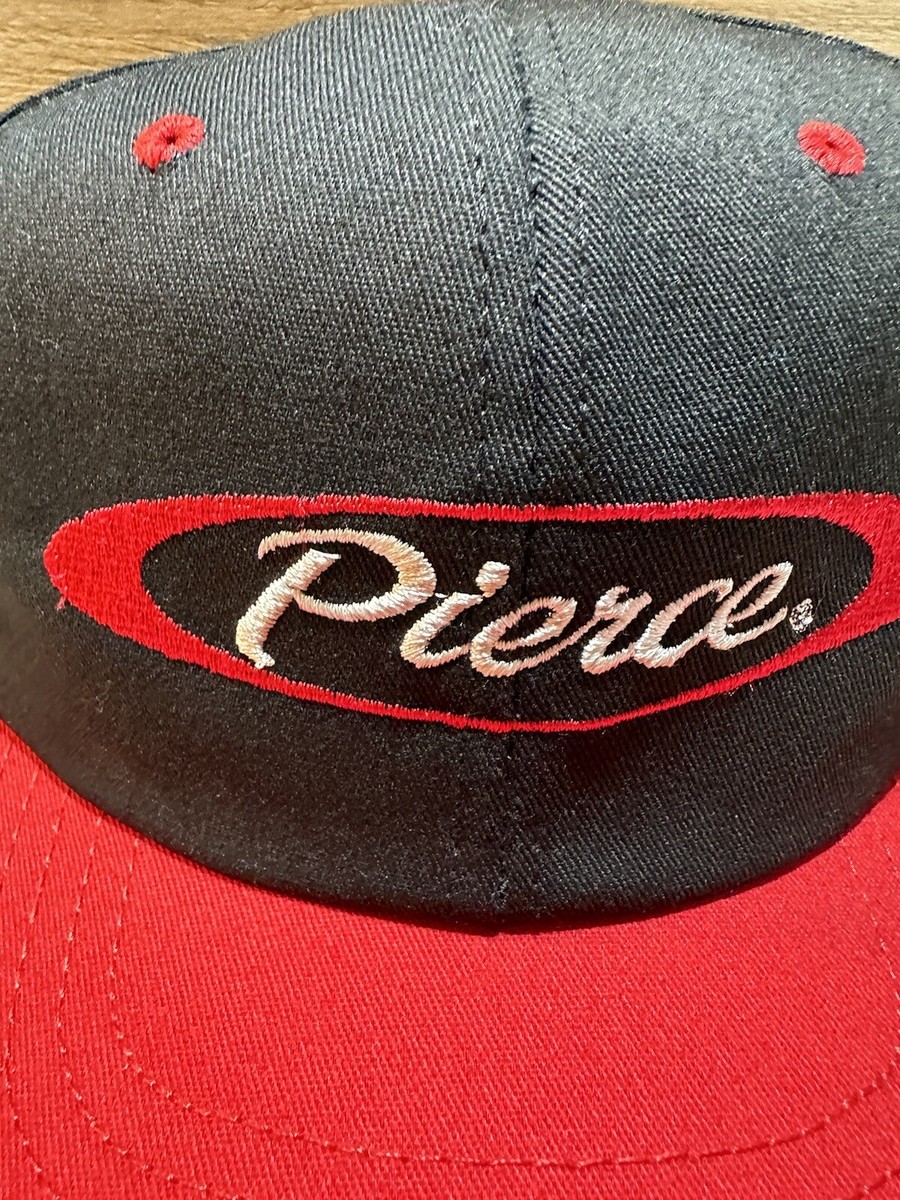 アメリカ製 Pierce Manufacturing キャップ ヴィンテージ Vintage Pierce Firetrucks Ballcap Snapback Trucker Mesh Mens
