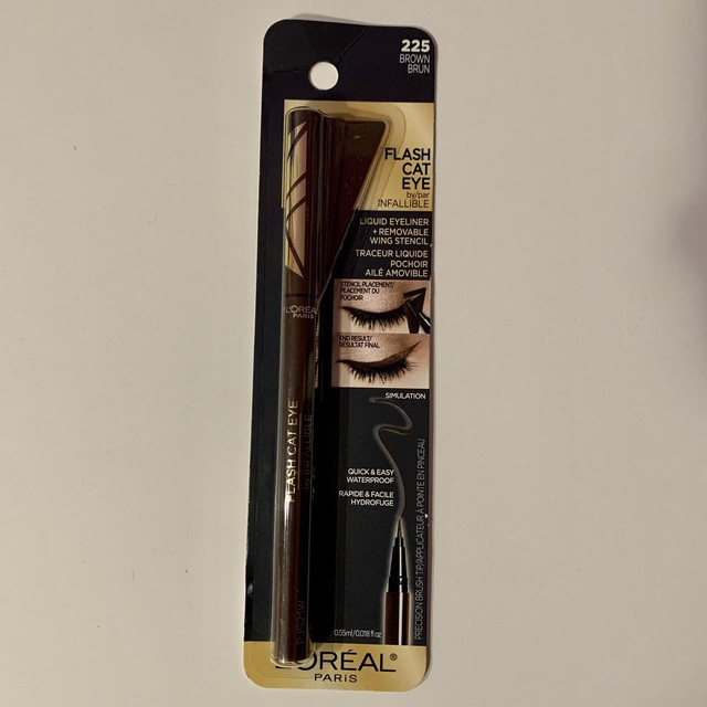 loreal eyeliner with stencil