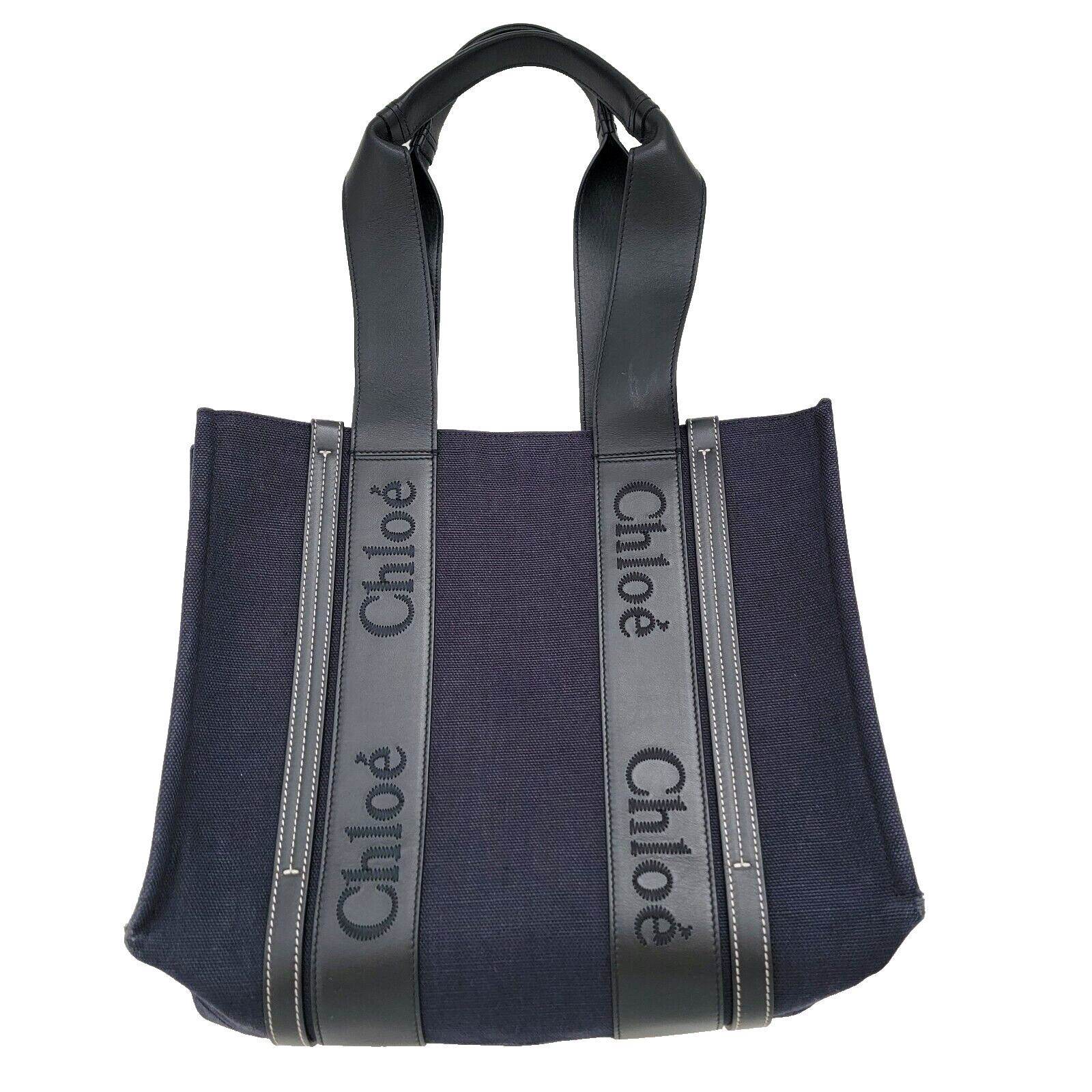 Chloé Woody Medium Tote in Black - MSRP $1,450.00