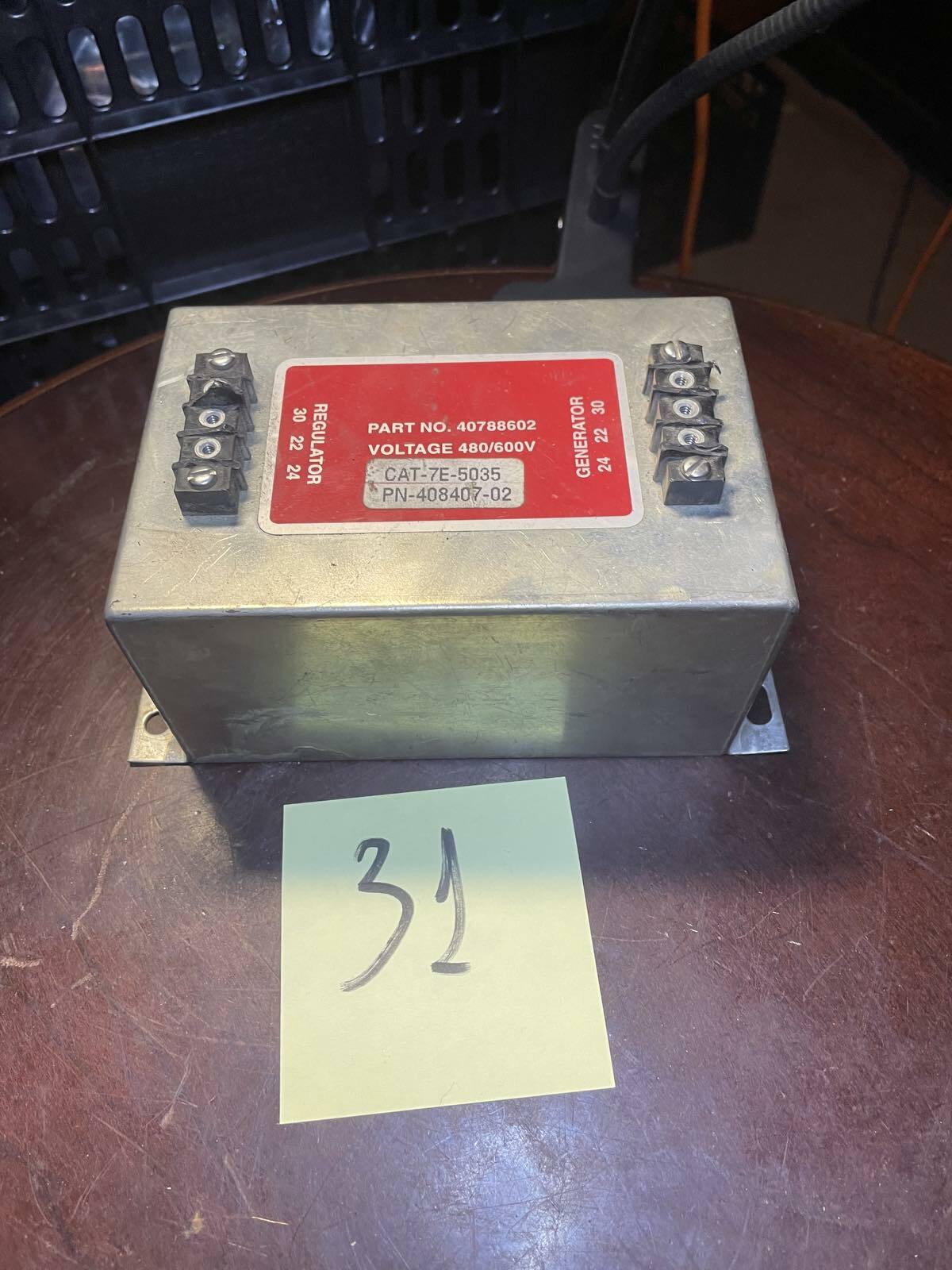 GENERATOR REGULATOR 40788602 CAT-7E-5035 | eBay