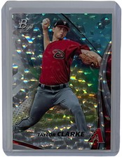 Taylor Clarke 2017 Bowman Platinum Top Prospects Ice Insert Card Arizona #TP-TAC