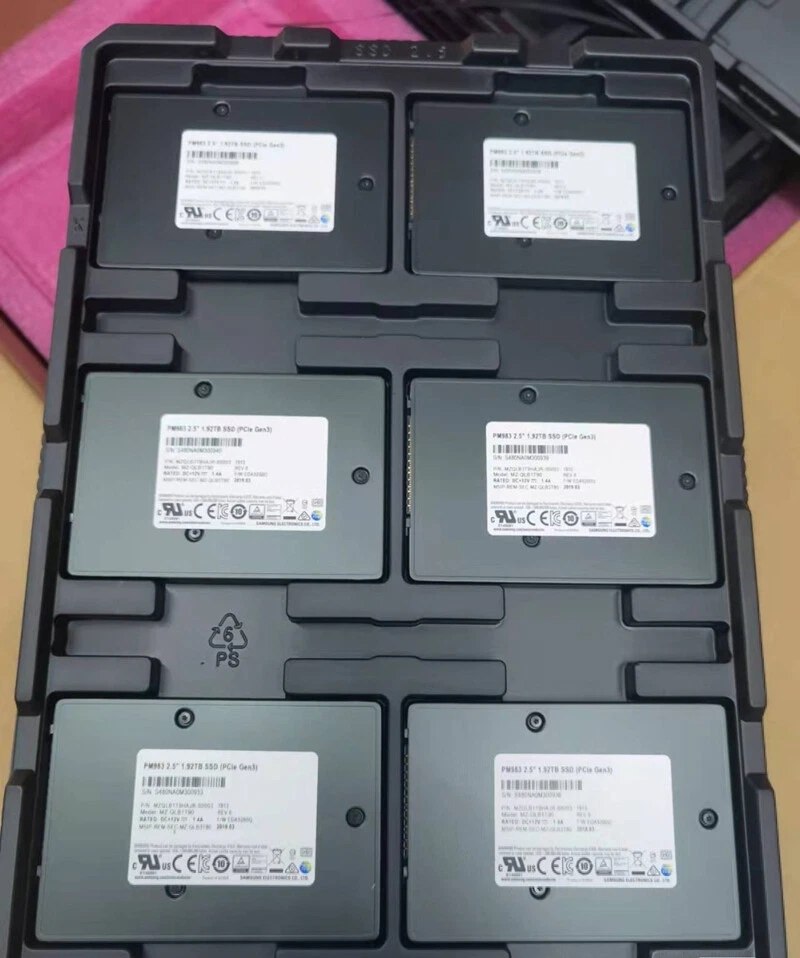 Samsung 1.92TB SSD PM983 U.2 MZQLB1T9HAJR-00007 2.5" PCI-E 3.0 x4 MZ-QLB1T90 new - Image 3 of 4
