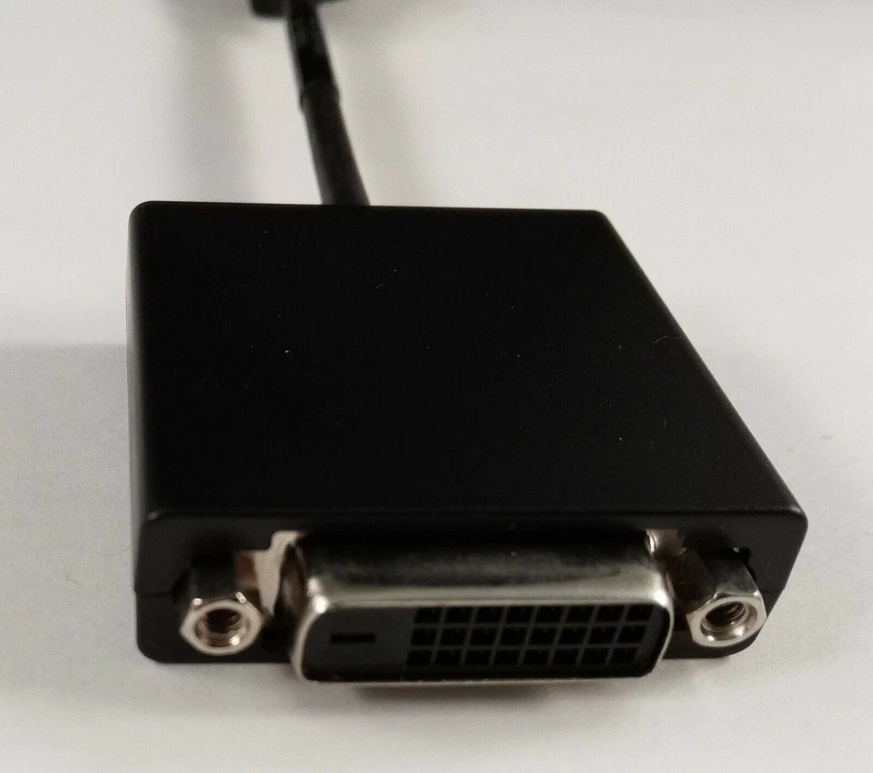 NVidia DisplayPort DP to DVI DVI-D Female Cable Adapter 1080p - Image 3 of 4