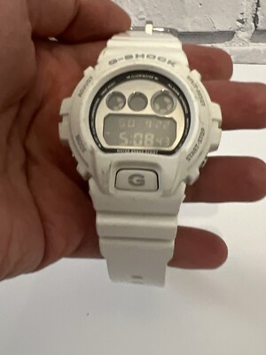 Casio G-Shock 3230 DW-6900NB Quartz Digital Watch White Free
