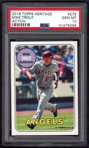 2018-TOPPS-HERITAGE-275-MIKE-TROUT-ACTION-PSA-10-GEM-MINT